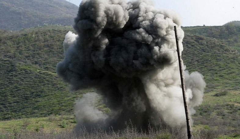 The towns of Berdzor and Shushi with adjacent settlements are being shelled