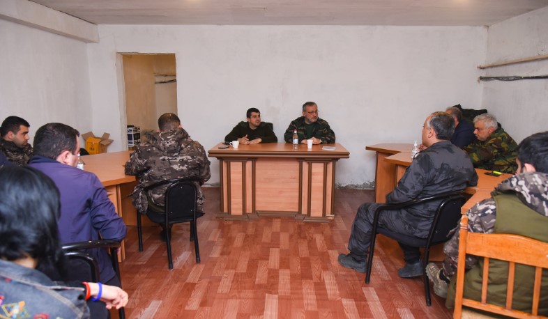 A while ago I met with the factions of the Artsakh National Assembly. President Harutyunyan