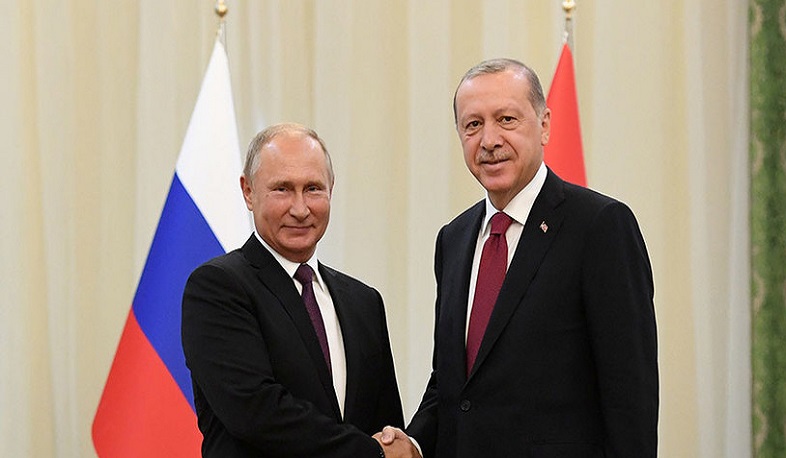 Putin and Erdogan discussed the situation in the Nagorno-Karabakh conflict zone