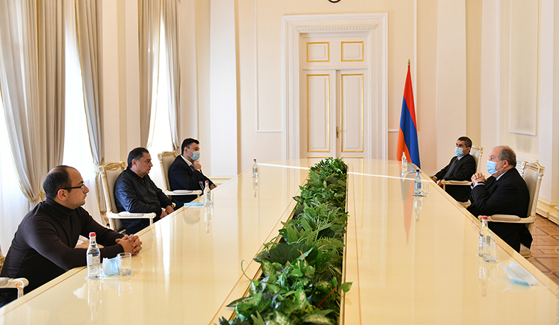 President Sarkissian met with RPA representatives