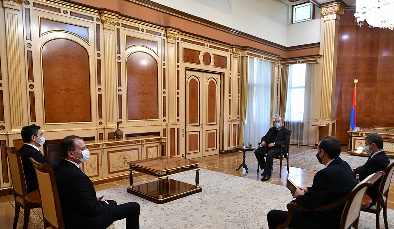 RA President Armen Sarkissian continues his political consultations