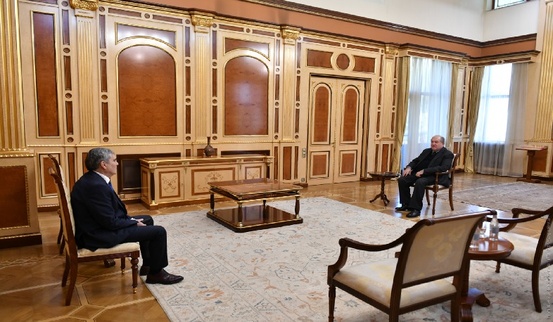 RA President Sarkissian met with the leader of the Hanrapetutyun Party