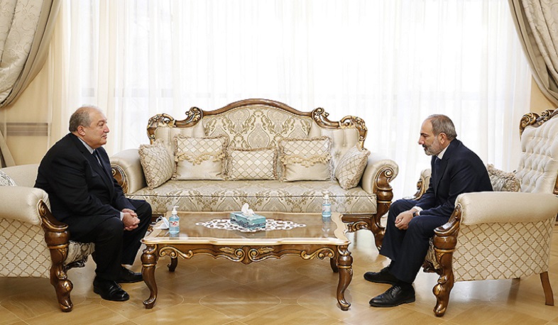 RA Prime Minister Nikol Pashinyan had a meeting with RA President Armen Sarkissian