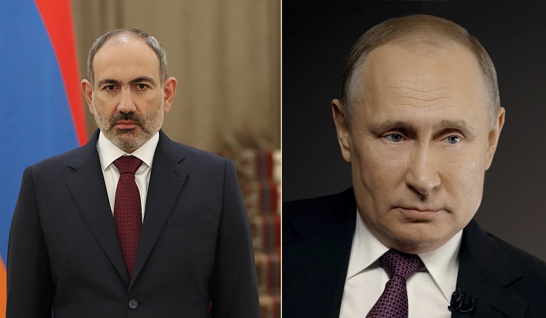 Nikol Pashinyan had a phone conversation with Vladimir Putin