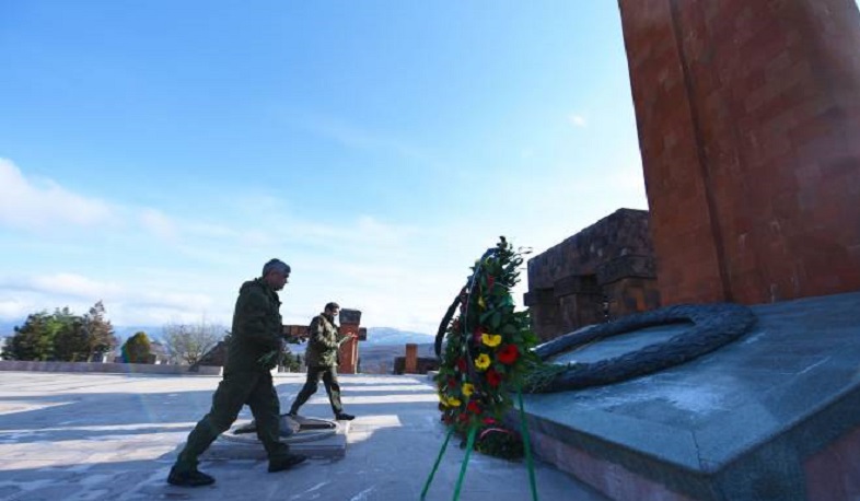 The Artsakh President paid tribute to the memory of the victims of the Spitak earthquake