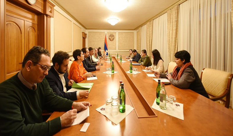 The President of Artsakh received the delegation of the French Socialist Party