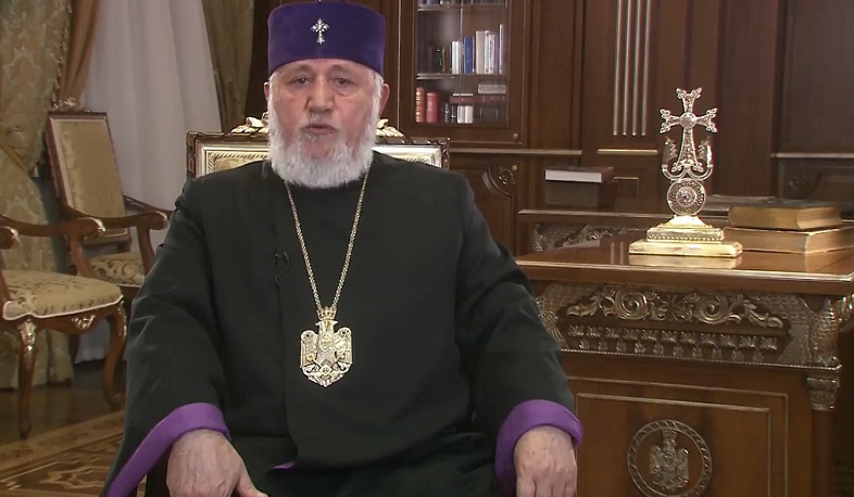 The message of the Catholicos of All Armenians Karekin II on the internal political situation in Armenia