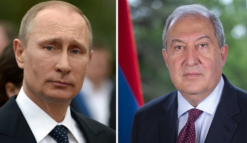 Armen Sarkissian sent a letter to Vladimir Putin on supporting the demarcation