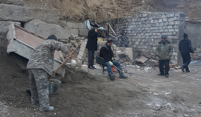 Rehabilitation and reconstruction works are going on in the whole territory of Artsakh