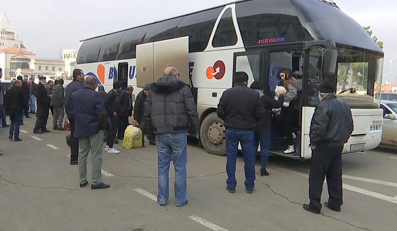 More than 825 people returned to Stepanakert in one day