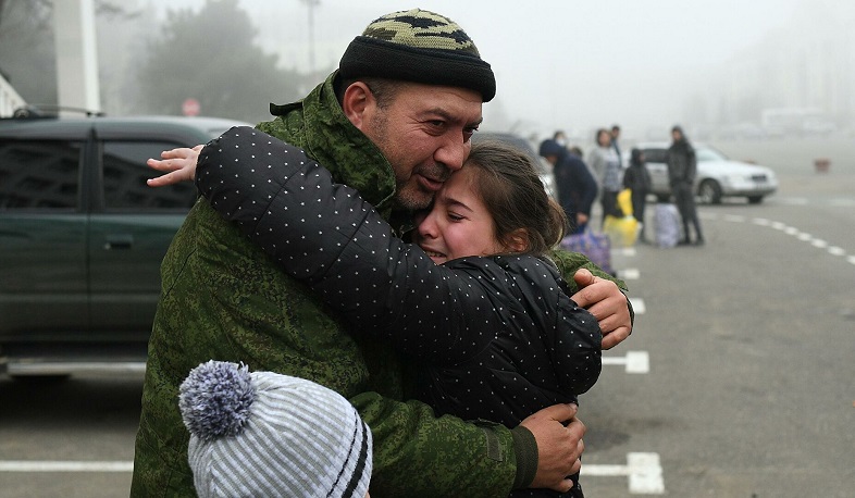 351 deportees returned to Artsakh from Armenia in one day. RF MoD