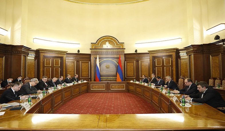 The meeting of the governmental delegations of Armenia and Russia took place in the Government