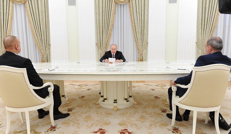 Putin noted the tasks of the trilateral working group on Karabakh