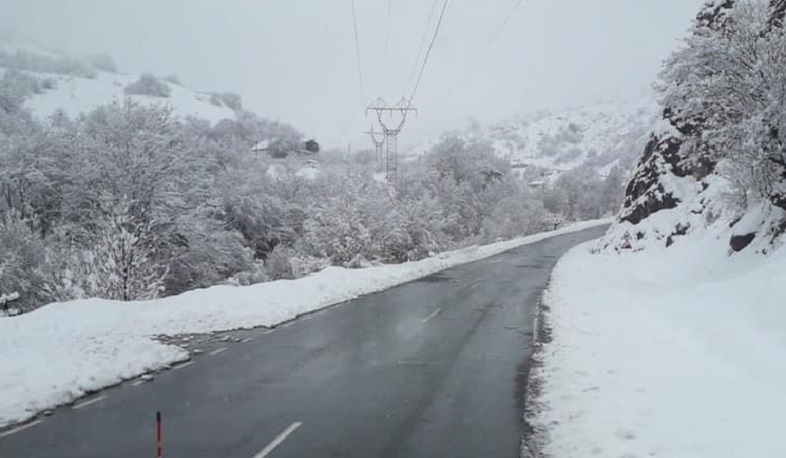 Գեղարքունիքի մարզի ավտոճանապարհներին և Գորայք-«Զանգեր» հատվածում մերկասառույց է