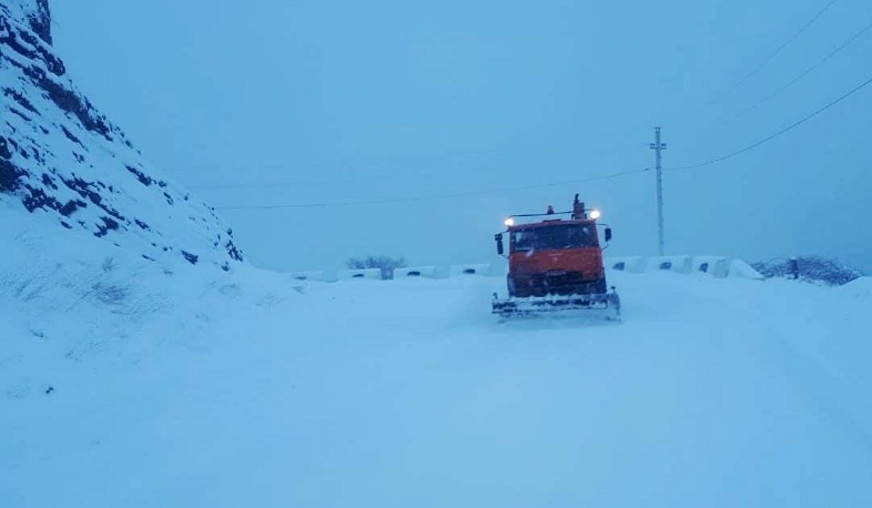 Տաթև-Աղվանի ավտոճանապարհը փակ է բոլոր տրանսպորտային միջոցների համար