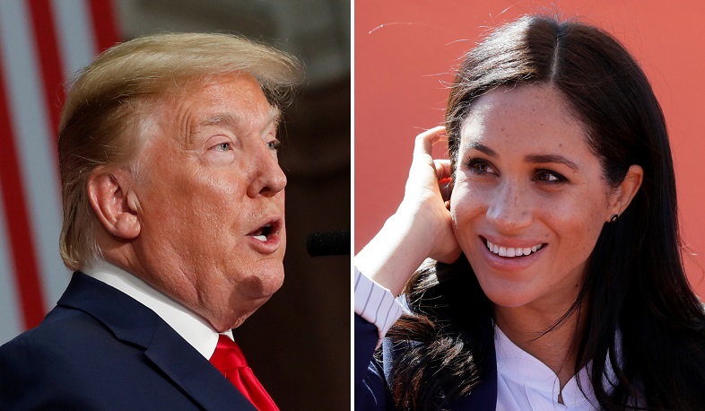 Trump says he would consider running in the next presidential election because of Megan Markle