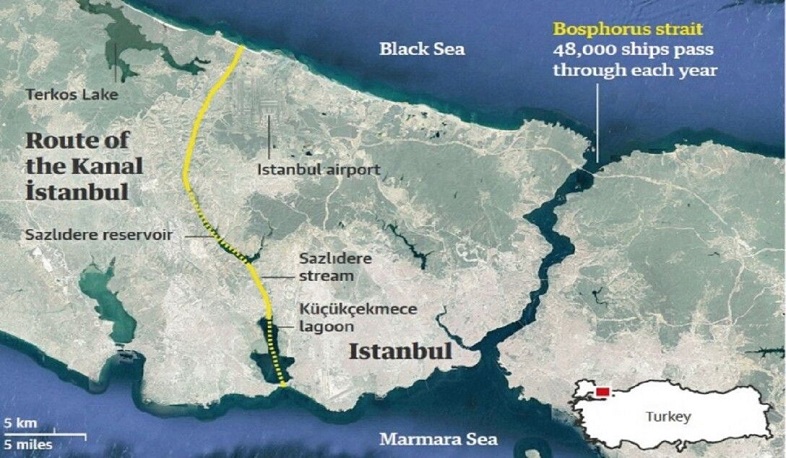 Власти Турции утвердили план строительства проблематичного канала «Стамбул»