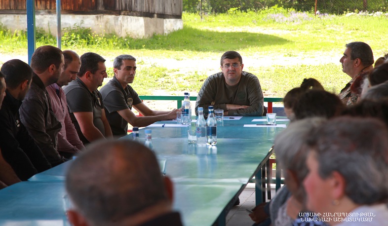 International recognition of Republic of Artsakh has been and remains on agenda: President of Artsakh visited Haterk sub-region