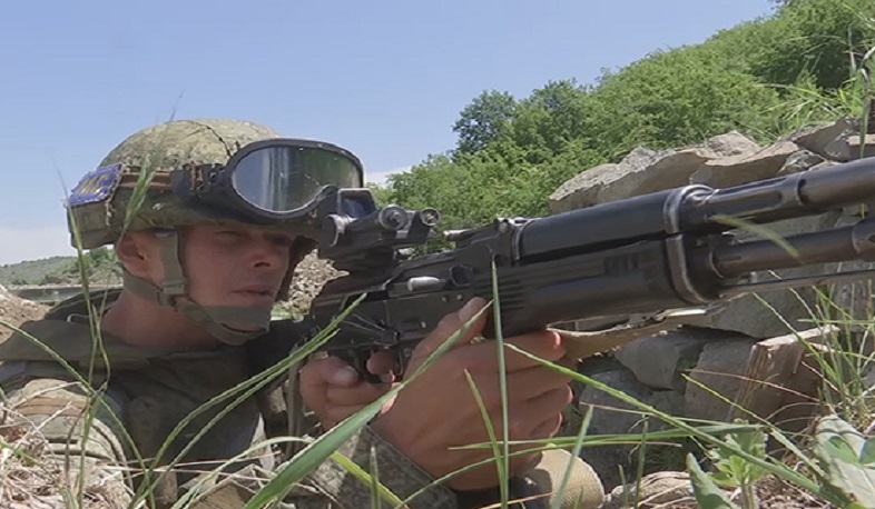 Russian peacekeepers continue to carry out tasks to monitor compliance with the ceasefire in Nagorno-Karabakh