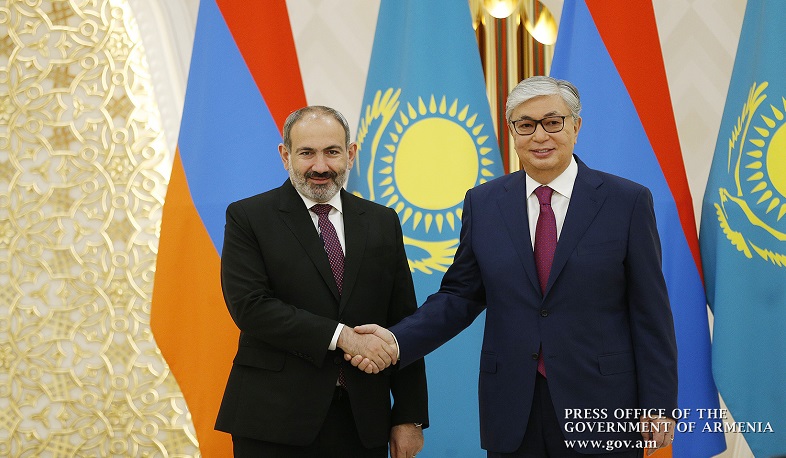 President of Kazakhstan sent a congratulatory message to Nikol Pashinyan