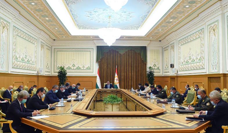 President Emomali Rahmon holds security council meeting