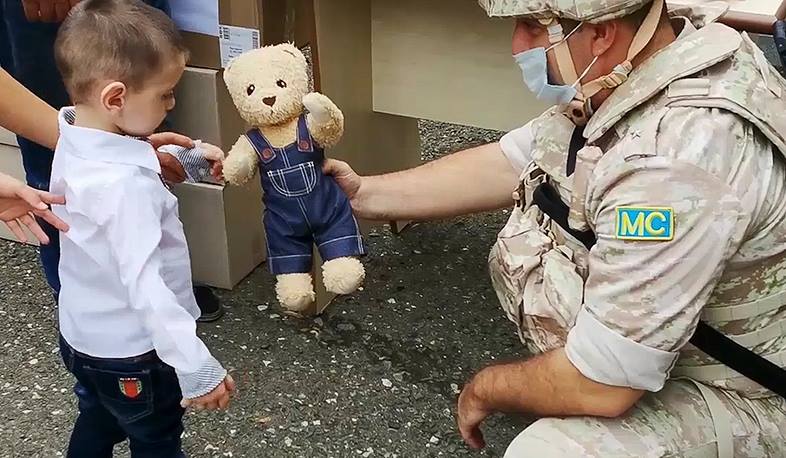 Russian peacekeepers held a humanitarian and medical action in the village of Vank in Nagorno-Karabakh