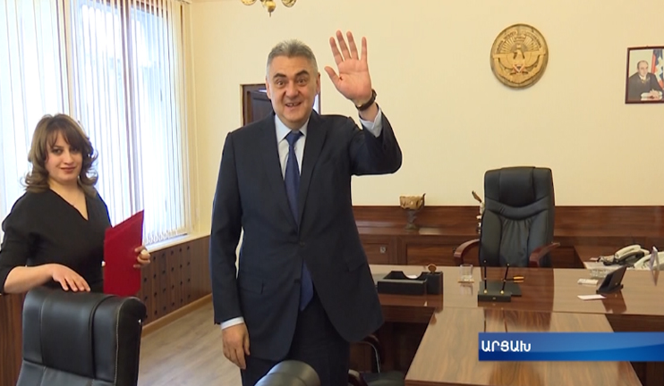 Harutyun Kushkyan's farewell to the post of Artsakh Minister of Health