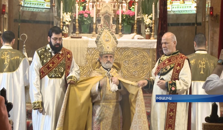 Easter Liturgy in St. Lazarus Monastery