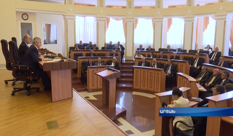 NKR Parliament agenda includes the April war