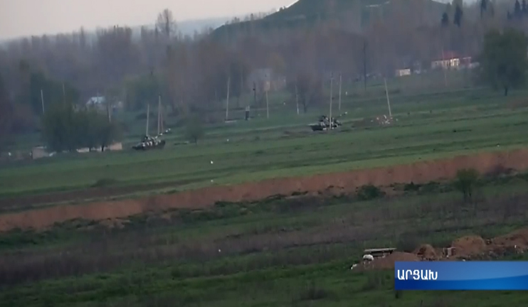 Armenian side released exclusive footage on April 4th military operations