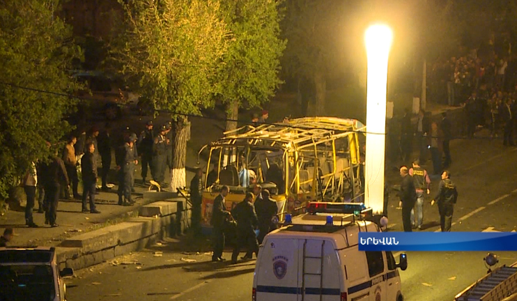 Bus explosion was not a fragmentation blast