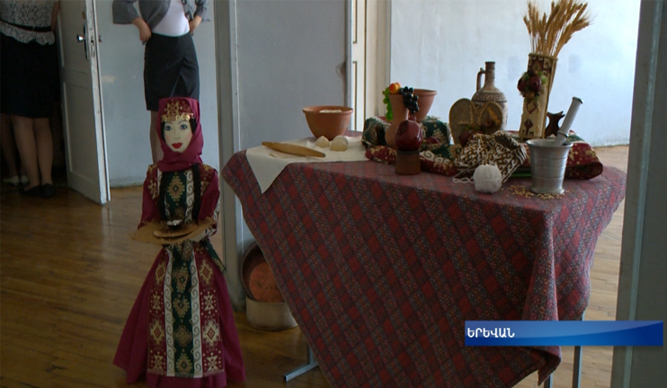 The pupils tell about the Armenian woman