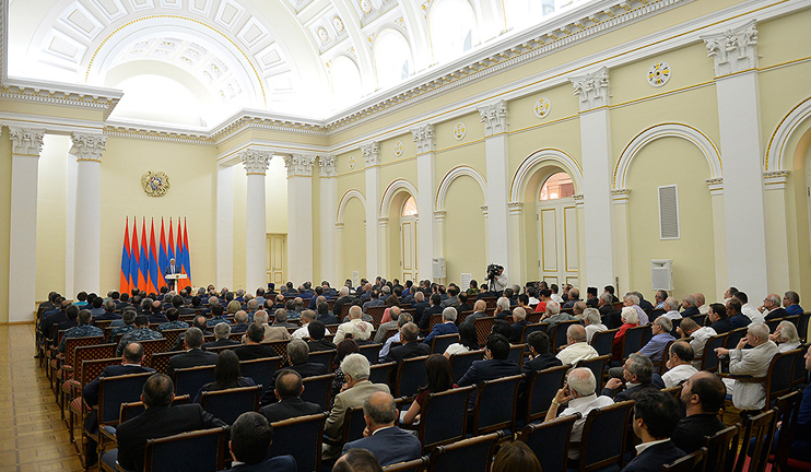 Serzh Sargsyan: At this point we aim to form a national unity government