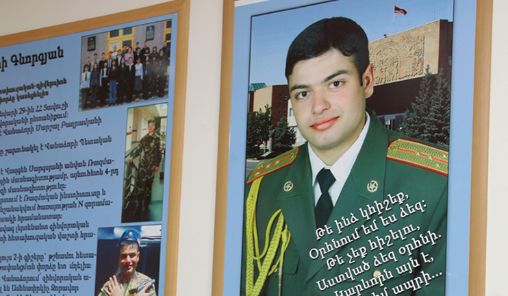 Vanadzor hero Zorik Gevorgyan's relatives commemorate second anniversary of his martyrdom