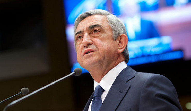 Serzh Sargsyan heads for Brazil