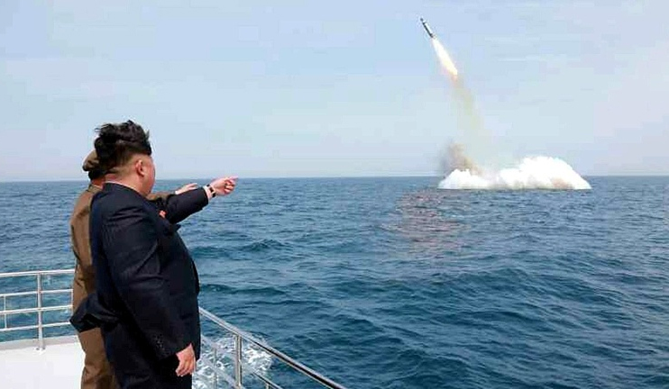 North Korea test missiles launched towards Japan