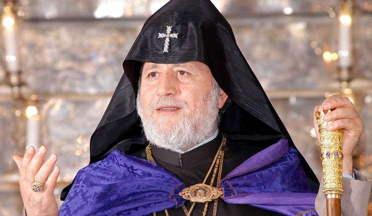 Garegin II offered Republican Blessing in Shushi