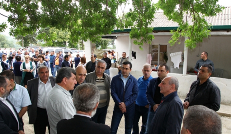 The newly built village  of Alashan, Artsakh, to celebrate Holy Cross