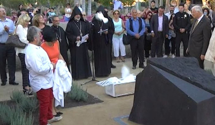 Permanent Armenian Genocide monument opened downtown Los Angeles