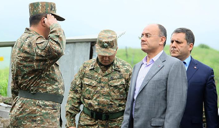 Seyran Ohanyan visited north-eastern border