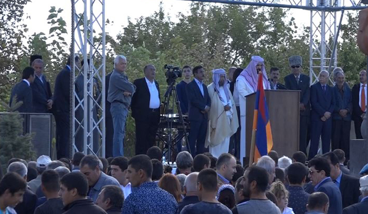 Yezidis from around the world gather at a pilgrimage in Armavir