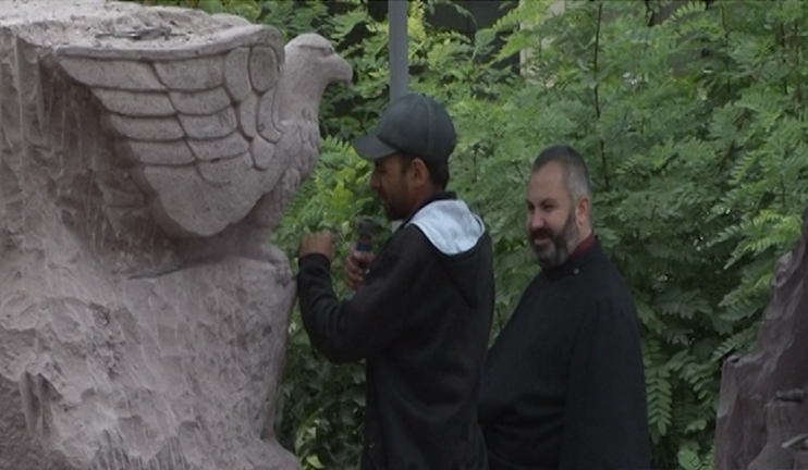 Young sculptors to donate their works to Kapan