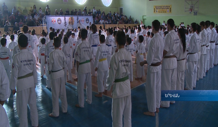 Kyokushin World Federation vice president holds a sporting seminar in Yerevan