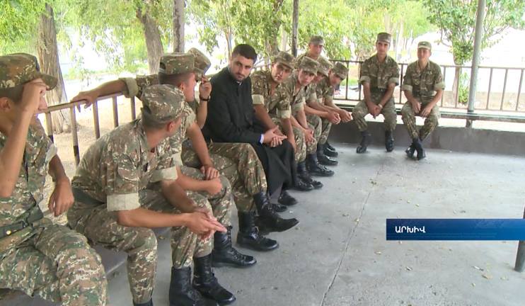 Armenian soldiers' fellow spiritual brothers