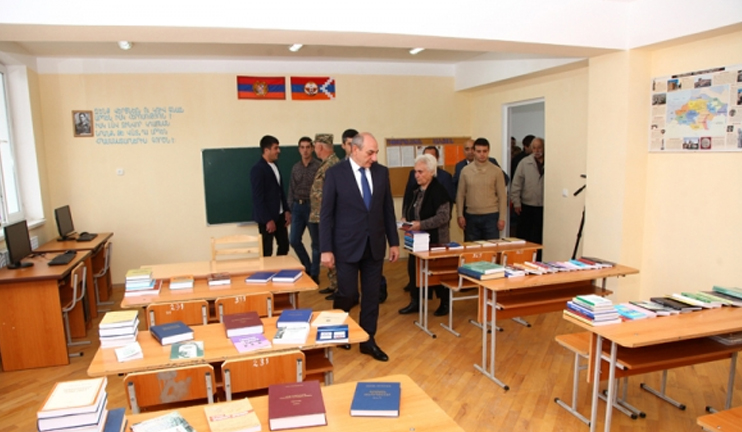 A history classroom named after Dushman Vardan opened in Shushi