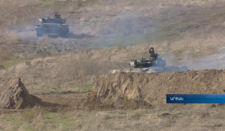 Artsakh military exercises focused on media activities as well