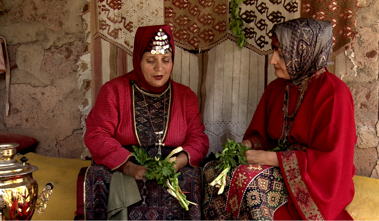 Traditional Armenian costume - taraz reviving