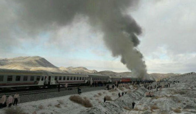 Passenger trains collide in Iran leaving vicitms