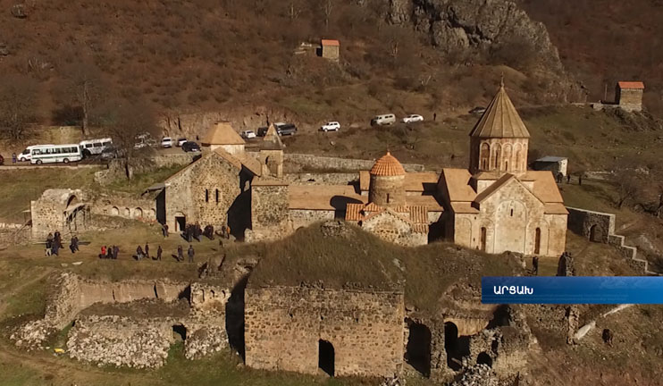 A group of youth visited Karvachar along with Bako Sahakyan