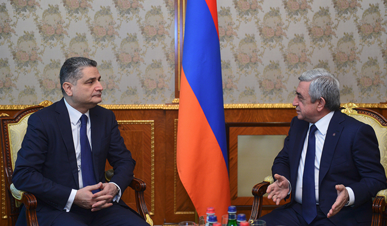 President Sargsyan receives Chairman of EEC Board